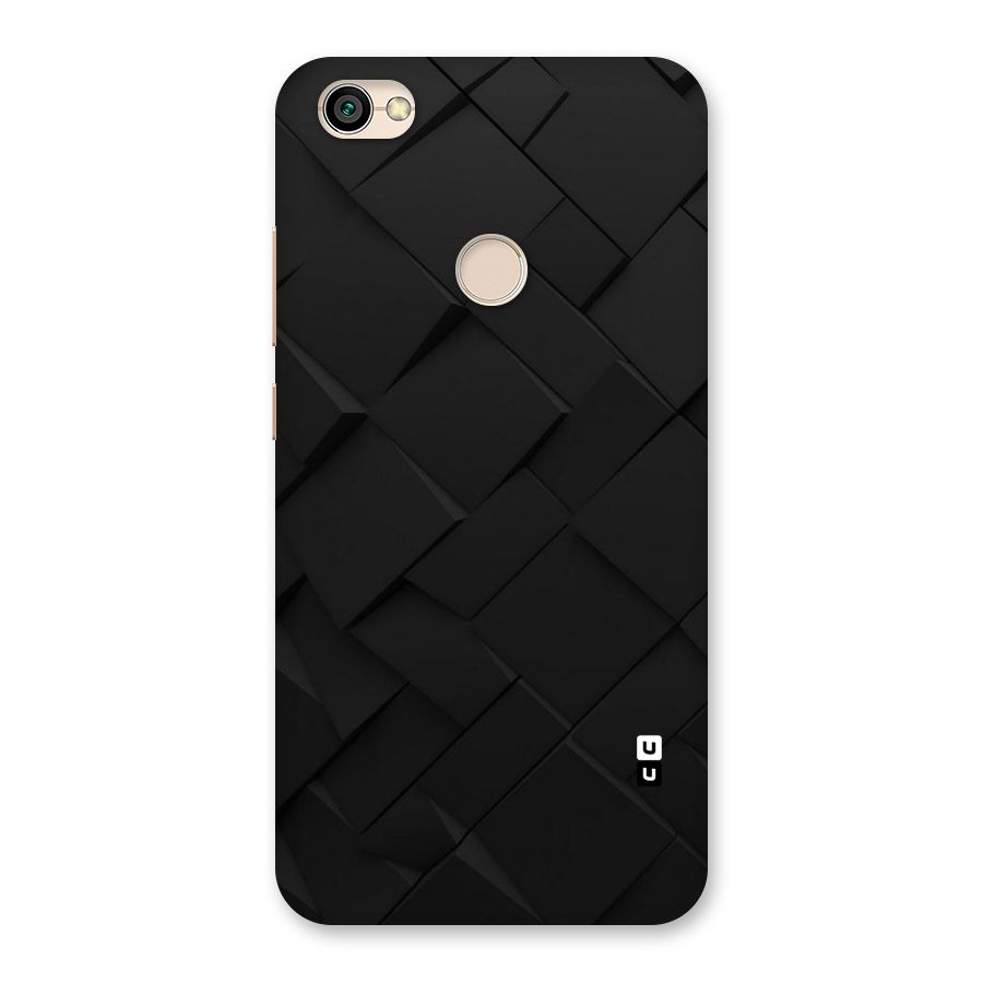 Black Elegant Design Back Case for Redmi Y1 2017