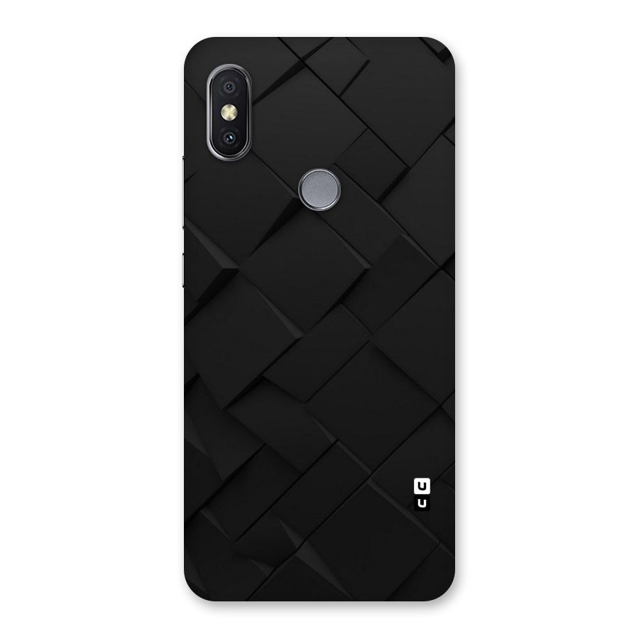 Black Elegant Design Back Case for Redmi Y2