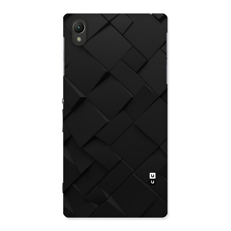 Black Elegant Design Back Case for Sony Xperia Z1