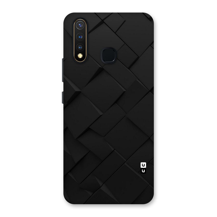 Black Elegant Design Back Case for Vivo U20