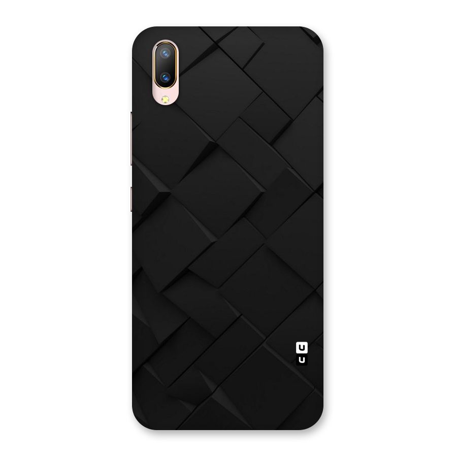Black Elegant Design Back Case for Vivo V11 Pro