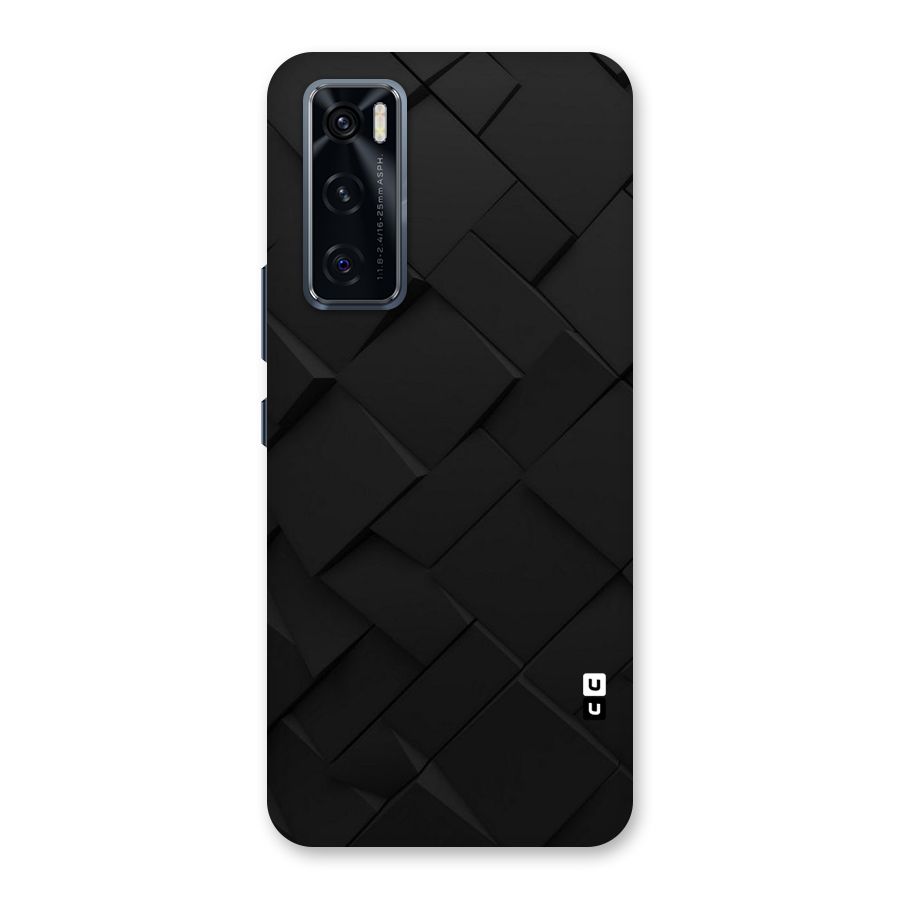 Black Elegant Design Back Case for Vivo V20 SE