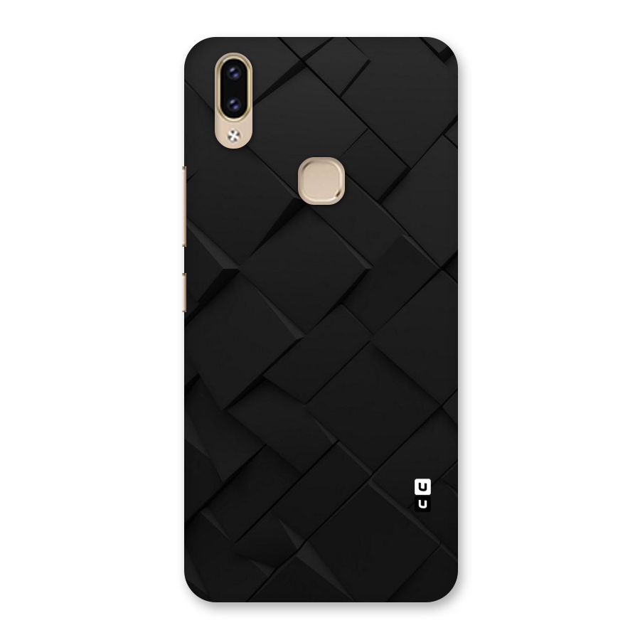 Black Elegant Design Back Case for Vivo V9 Youth