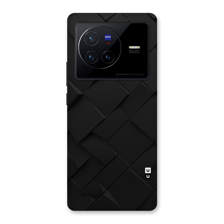 Black Elegant Design Back Case for Vivo X80