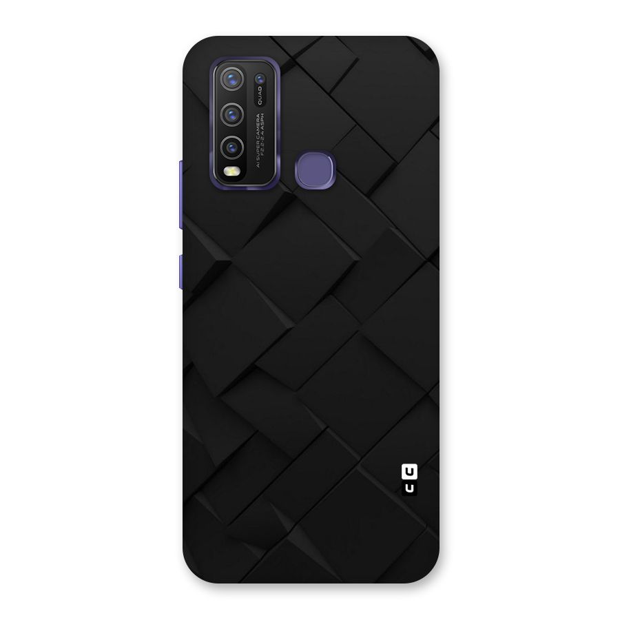 Black Elegant Design Back Case for Vivo Y50