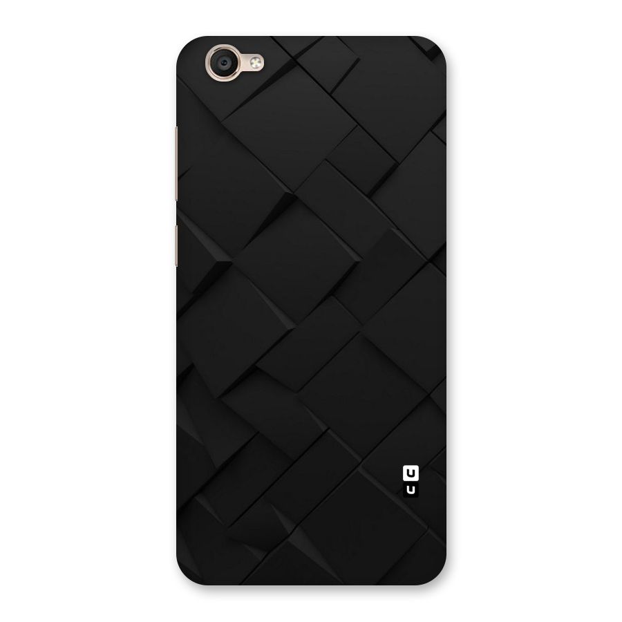 Black Elegant Design Back Case for Vivo Y55s