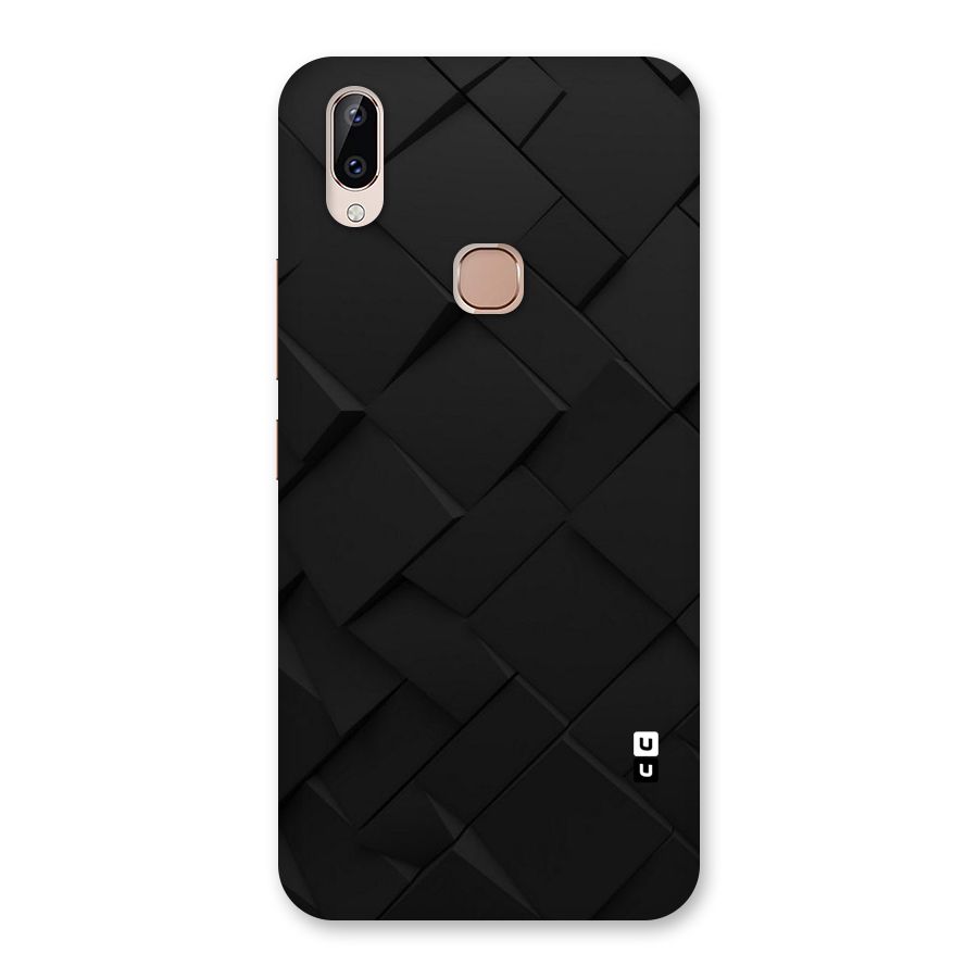 Black Elegant Design Back Case for Vivo Y83 Pro