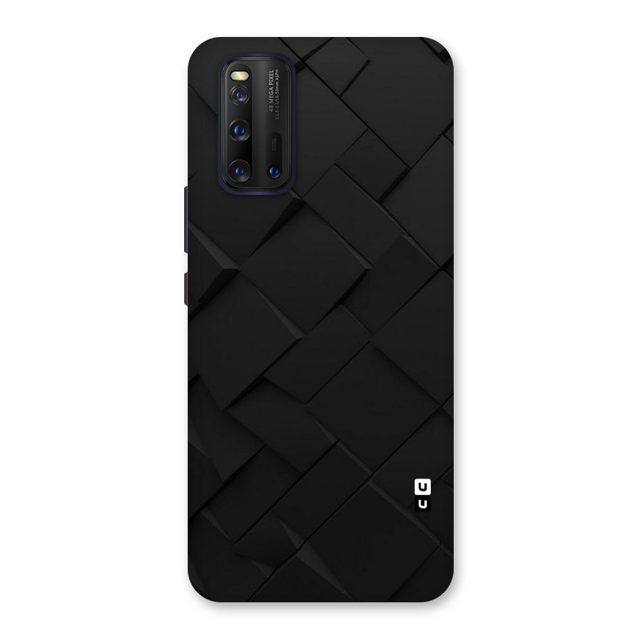Black Elegant Design Back Case for Vivo iQOO 3