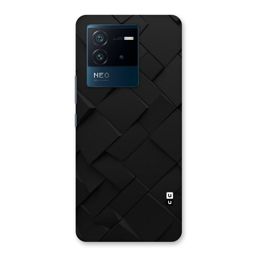 Black Elegant Design Back Case for Vivo iQOO Neo 6 5G