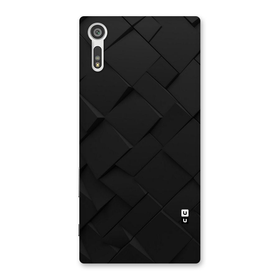 Black Elegant Design Back Case for Xperia XZ