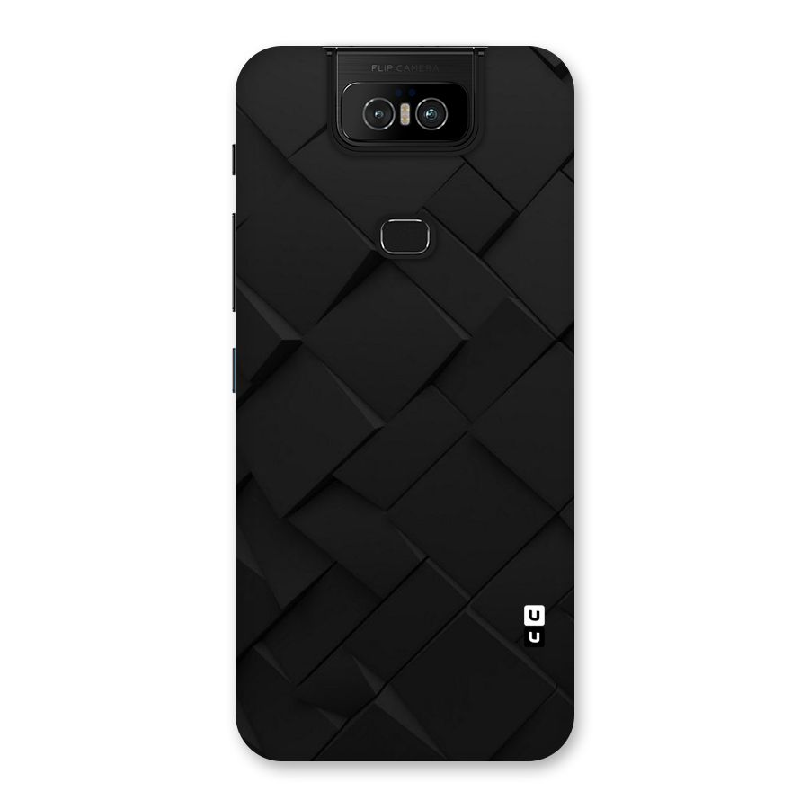 Black Elegant Design Back Case for Zenfone 6z