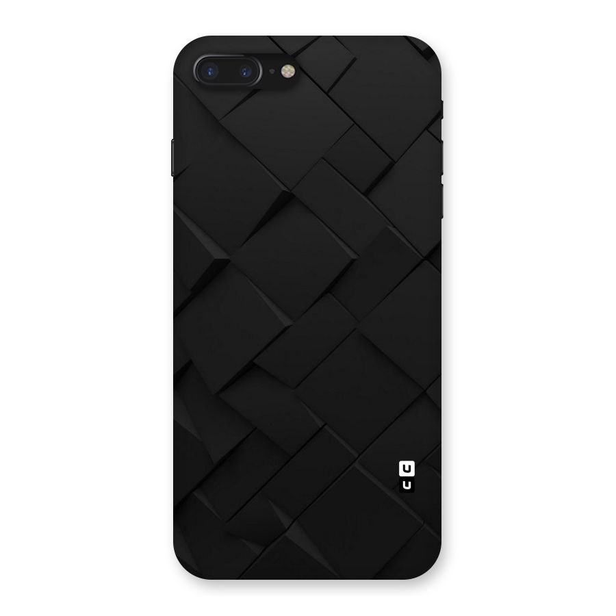 Black Elegant Design Back Case for iPhone 7 Plus