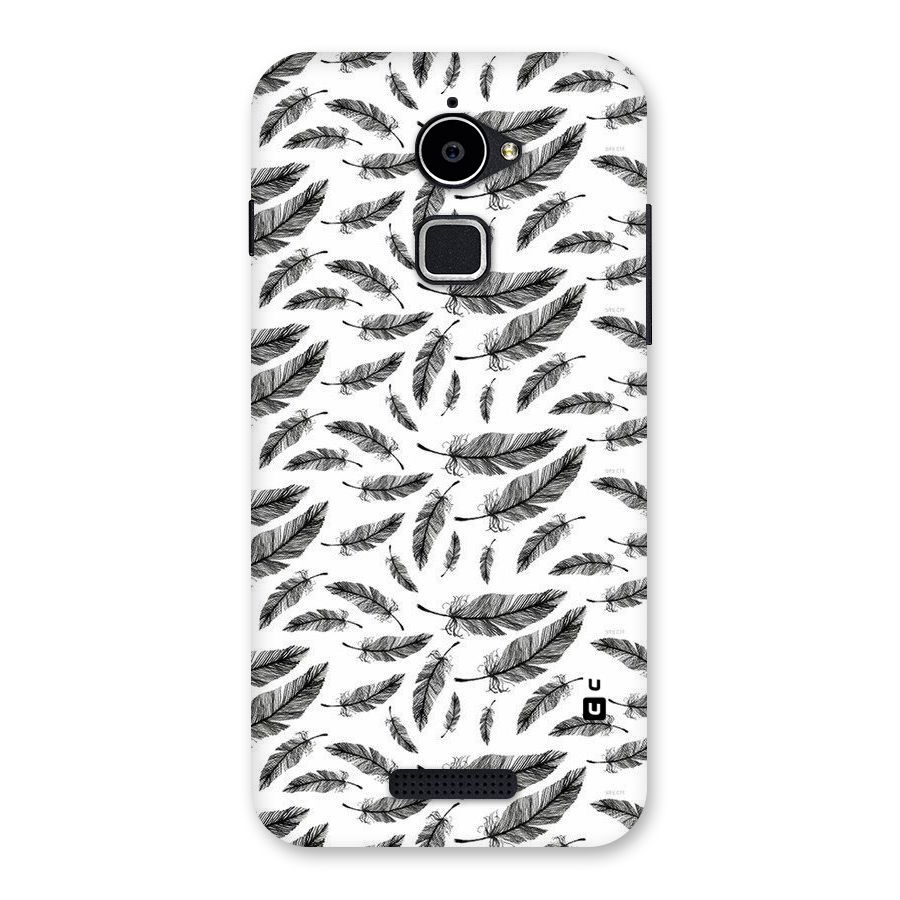 Black Feather Back Case for Coolpad Note 3 Lite