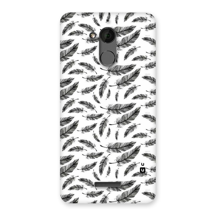 Black Feather Back Case for Coolpad Note 5