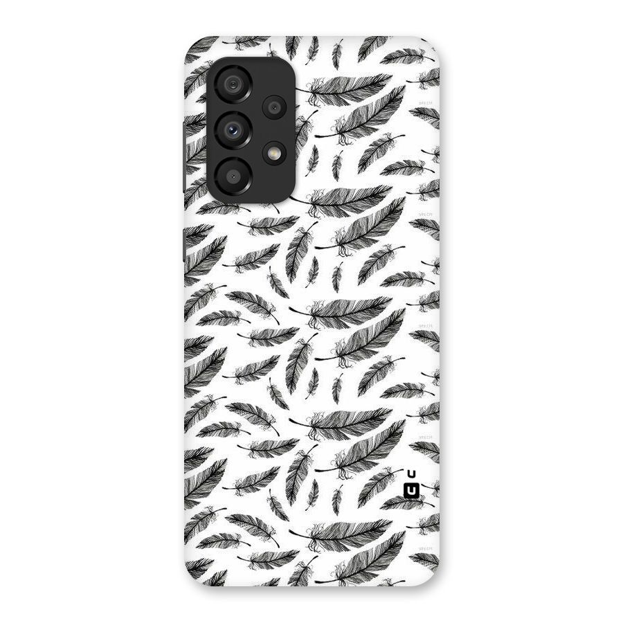 Black Feather Back Case for Galaxy A33 5G