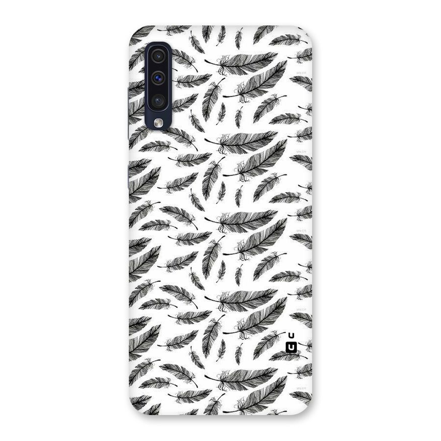 Black Feather Back Case for Galaxy A50s