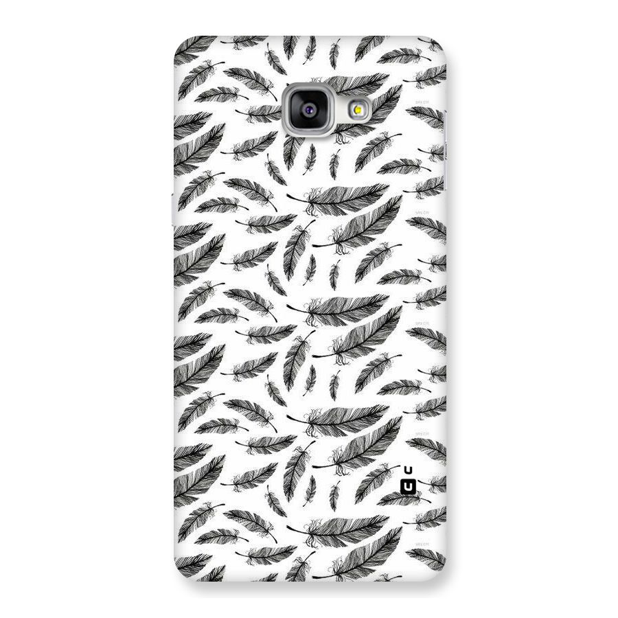 Black Feather Back Case for Galaxy A9