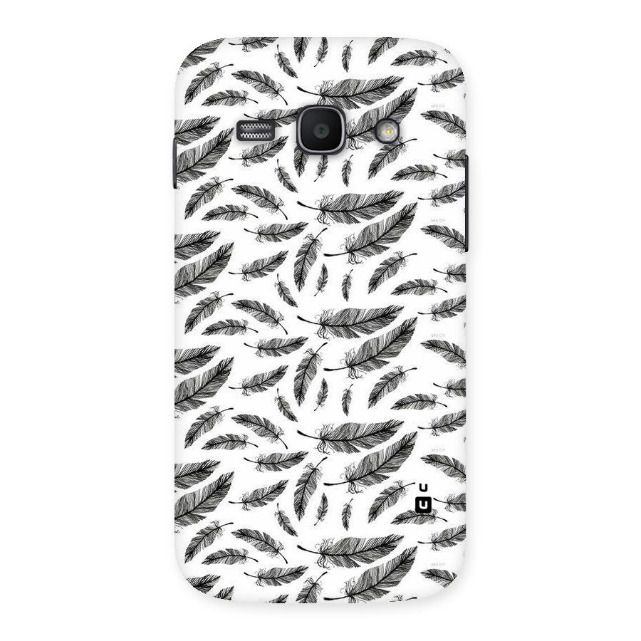 Black Feather Back Case for Galaxy Ace 3