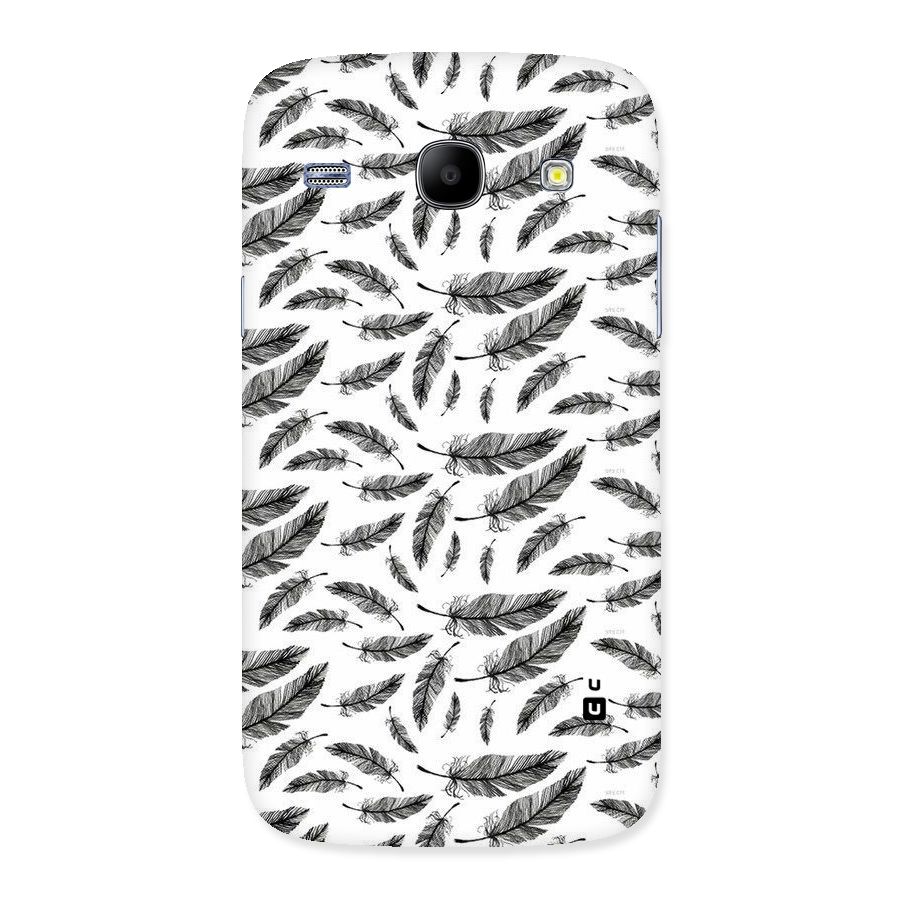 Black Feather Back Case for Galaxy Core