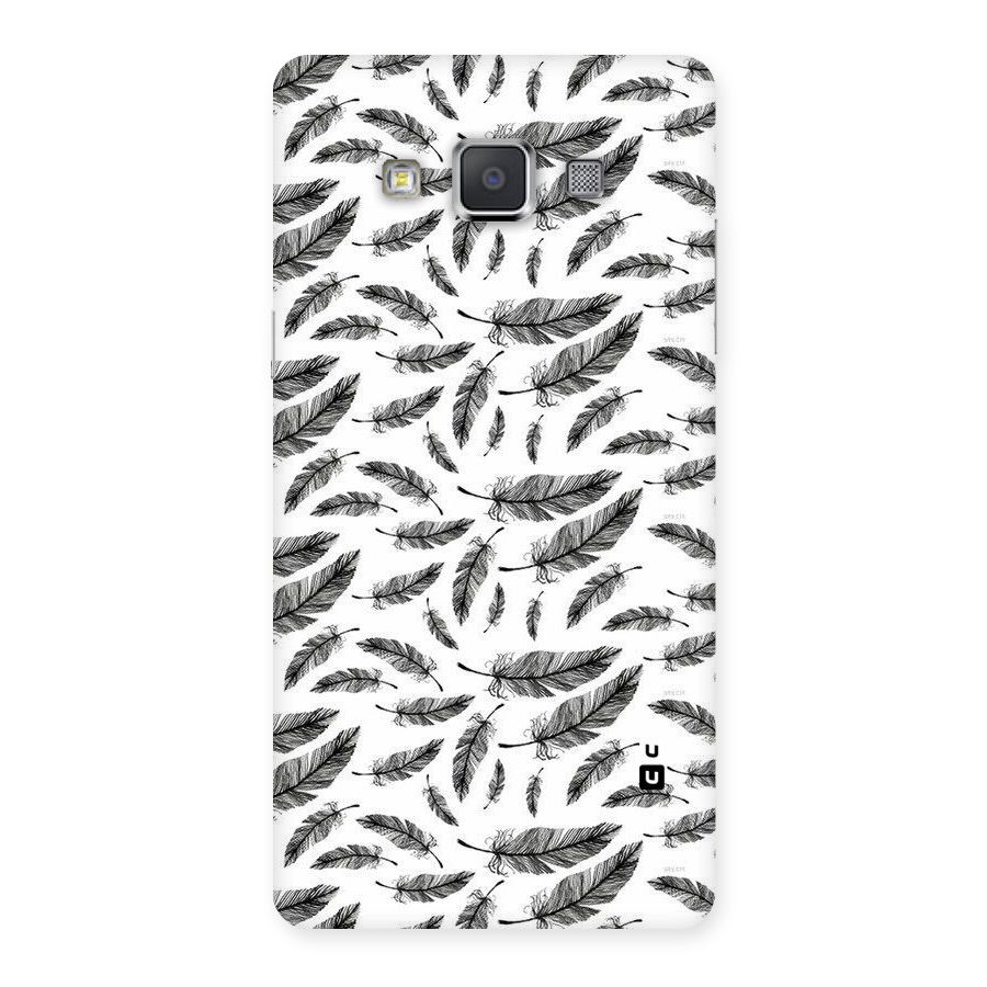 Black Feather Back Case for Galaxy Grand 3