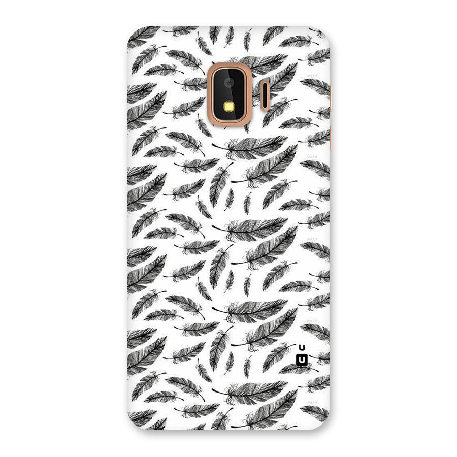 Black Feather Back Case for Galaxy J2 Core