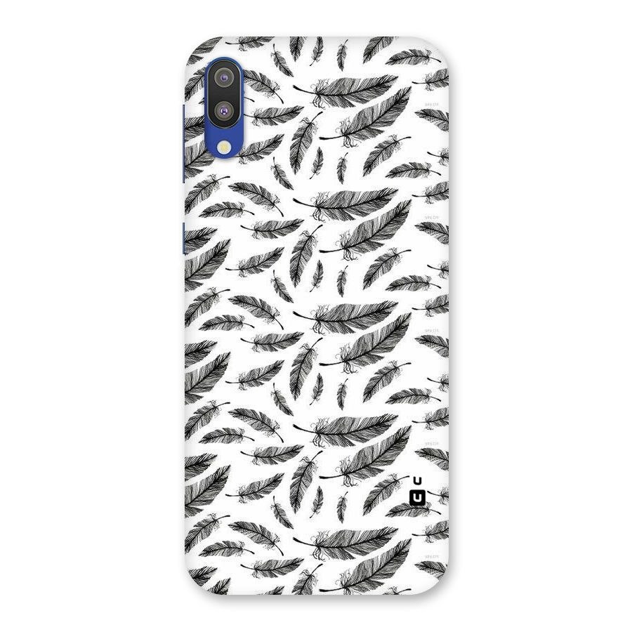 Black Feather Back Case for Galaxy M10