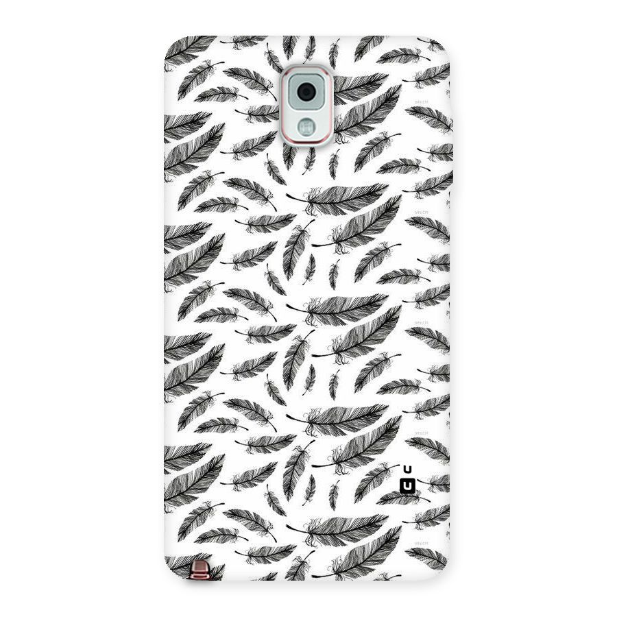 Black Feather Back Case for Galaxy Note 3