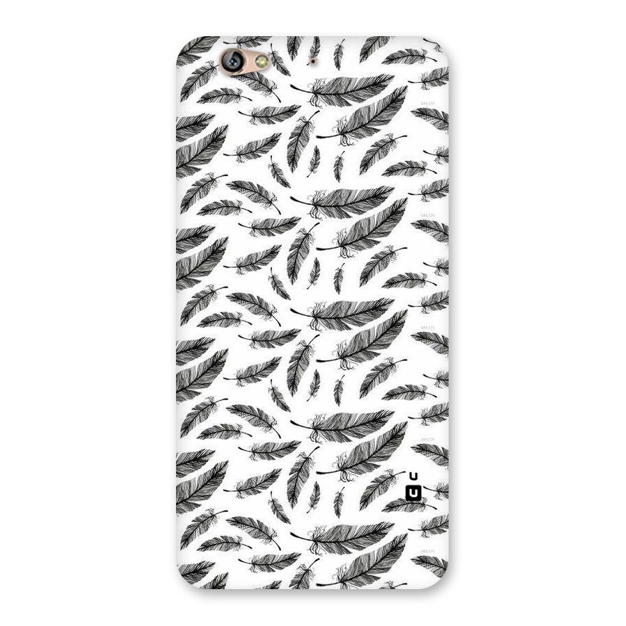Black Feather Back Case for Gionee S6