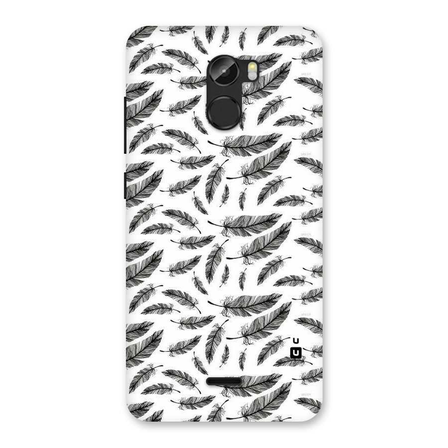Black Feather Back Case for Gionee X1