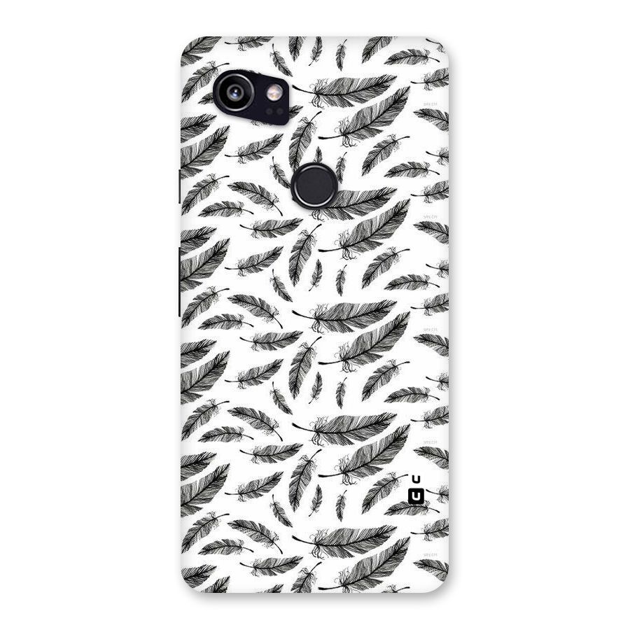 Black Feather Back Case for Google Pixel 2 XL