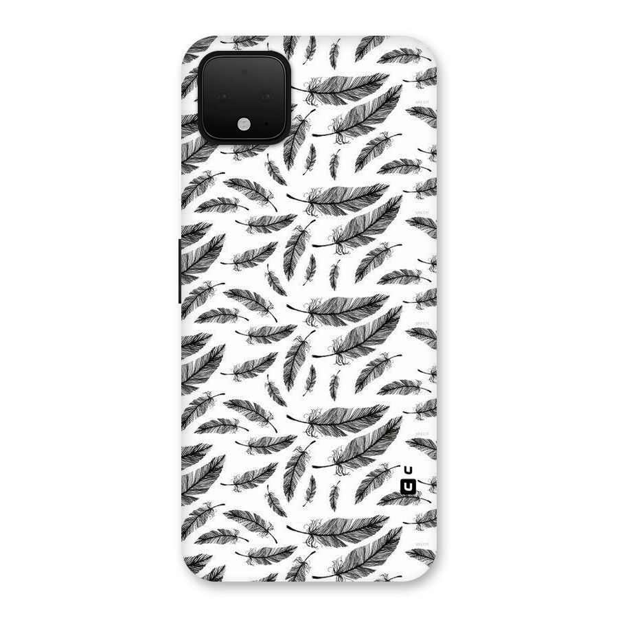 Black Feather Back Case for Google Pixel 4 XL
