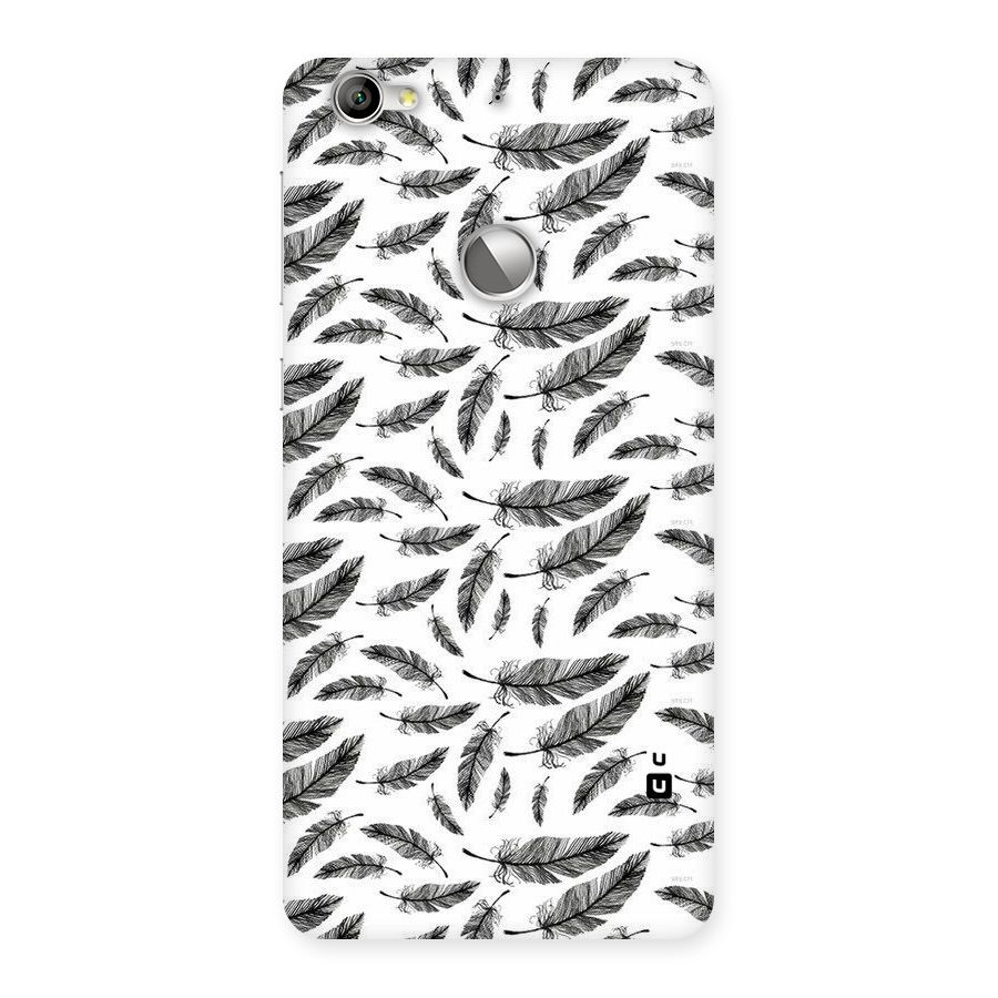 Black Feather Back Case for LeTV Le 1s