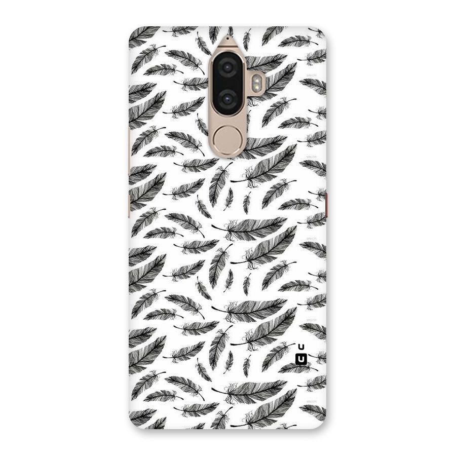 Black Feather Back Case for Lenovo K8 Note