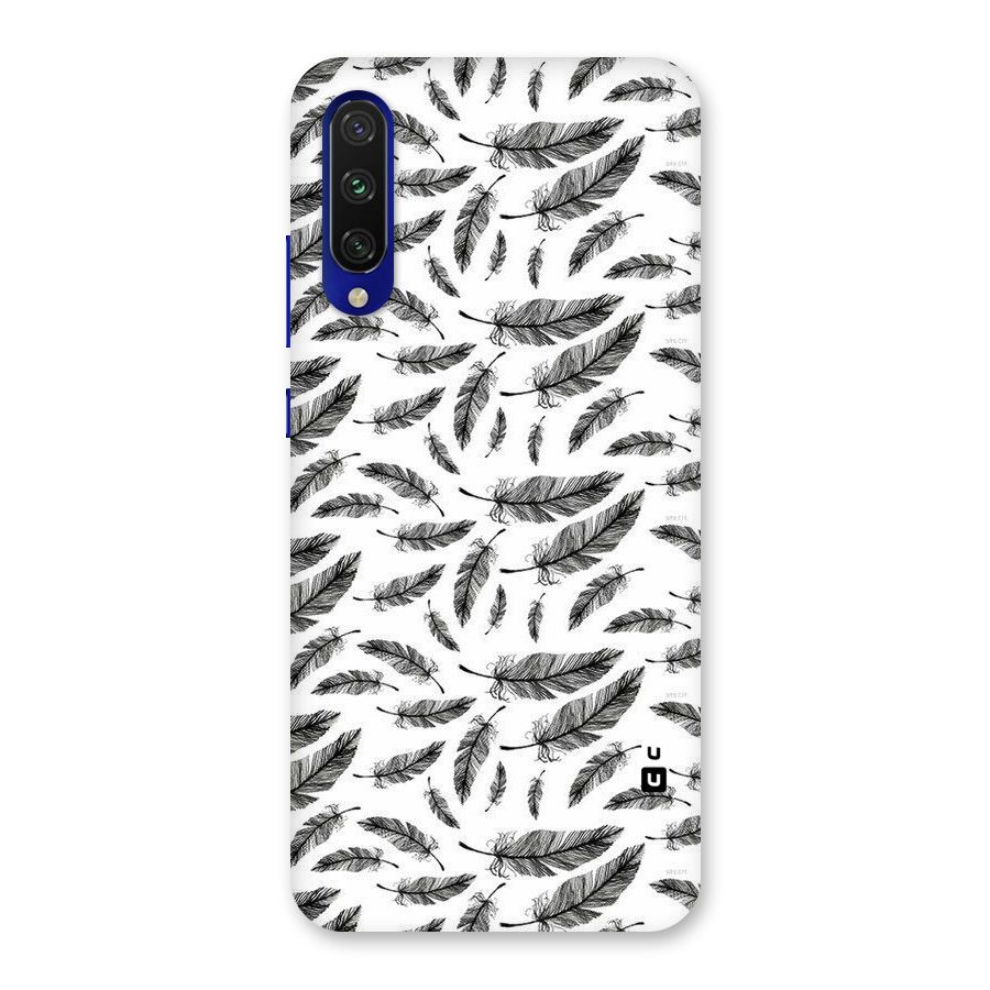 Black Feather Back Case for Mi A3