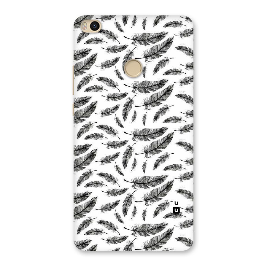 Black Feather Back Case for Mi Max 2