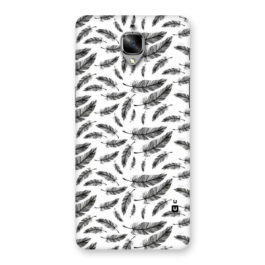 Black Feather Back Case for OnePlus 3T