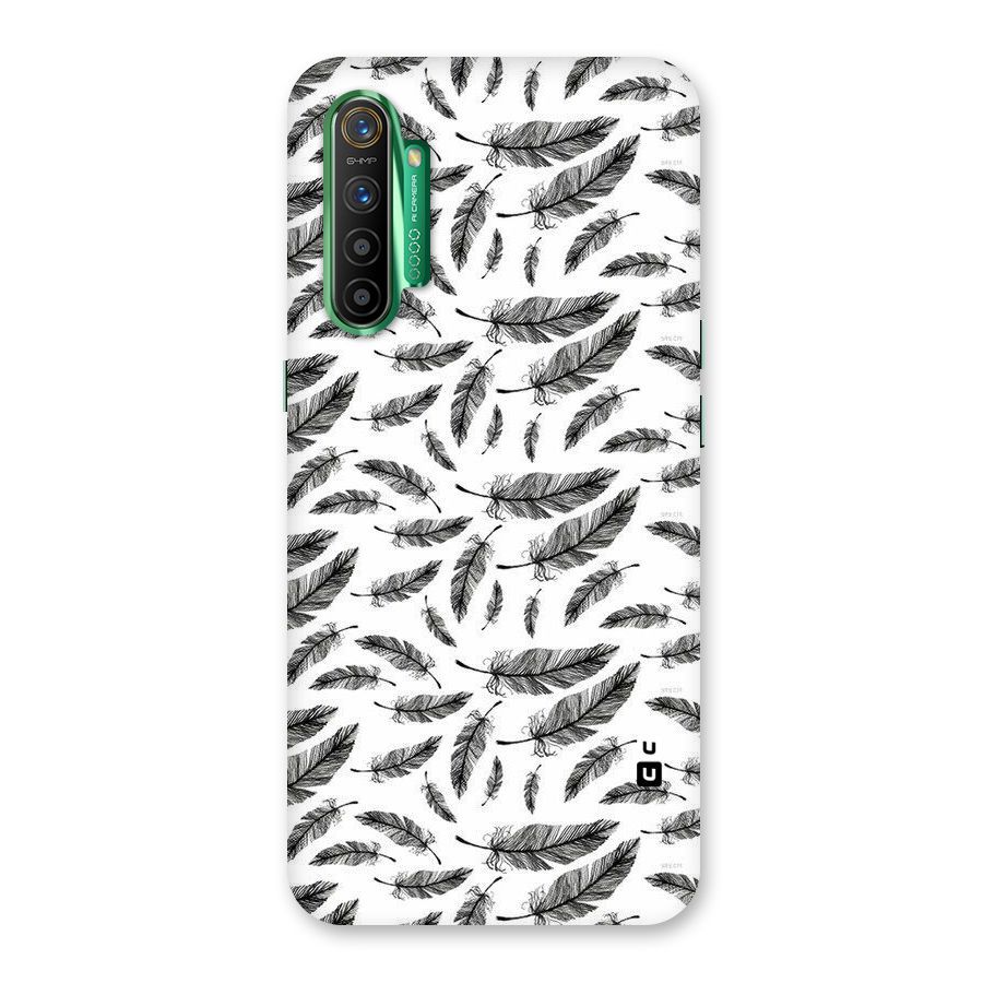 Black Feather Back Case for Realme X2