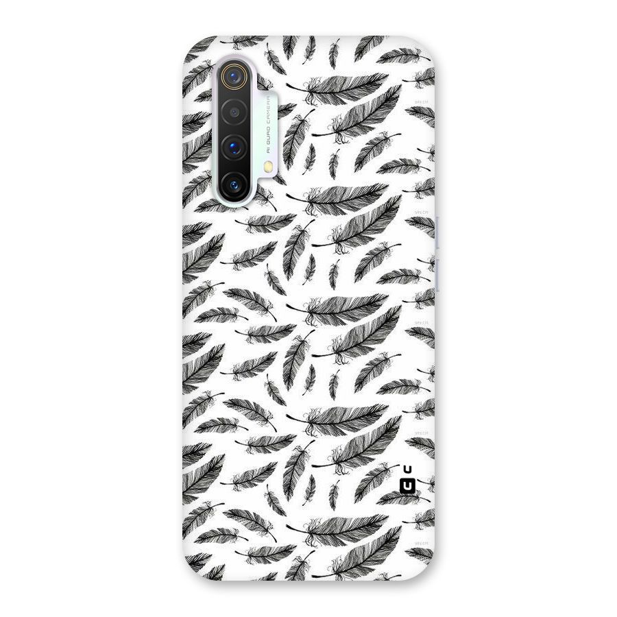 Black Feather Back Case for Realme X3