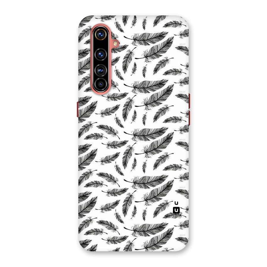 Black Feather Back Case for Realme X50 Pro