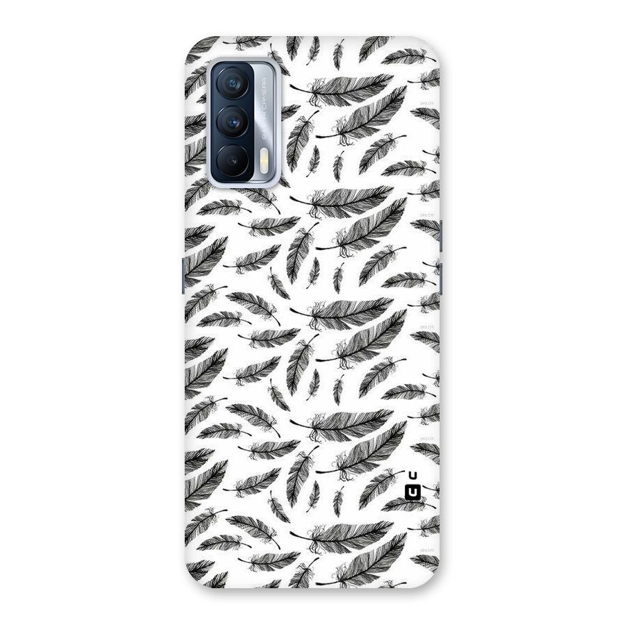 Black Feather Back Case for Realme X7