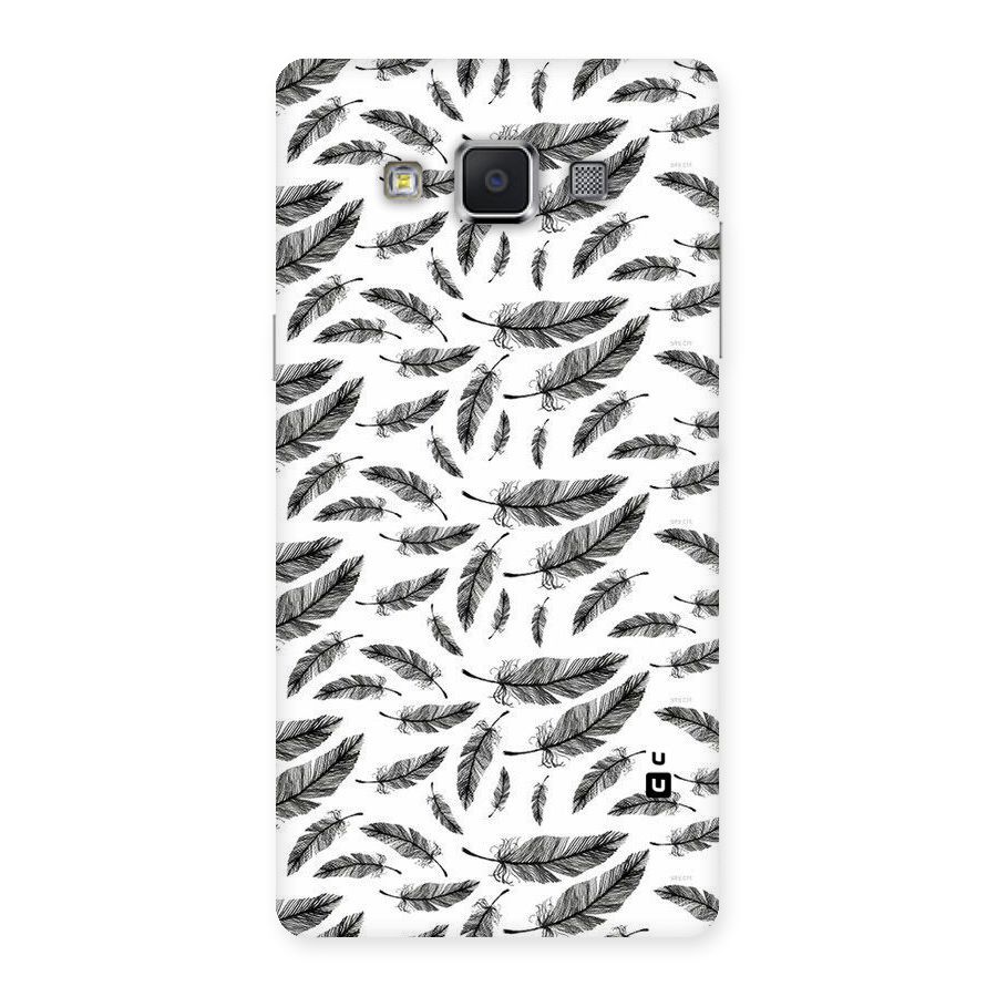 Black Feather Back Case for Samsung Galaxy A5