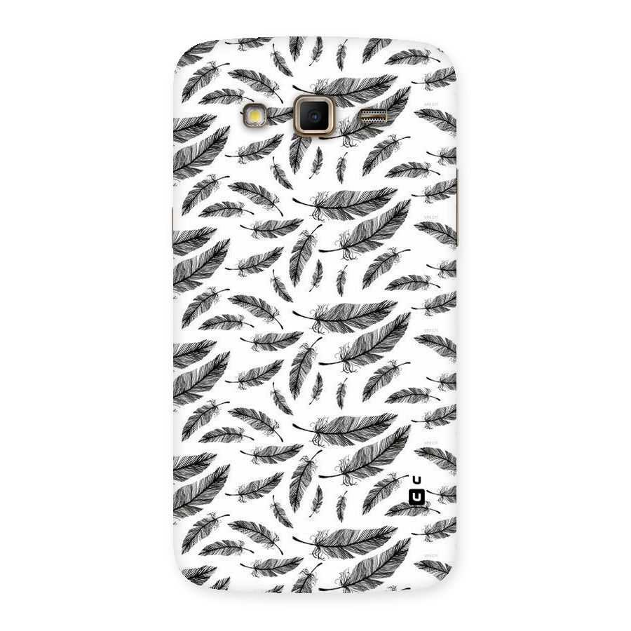 Black Feather Back Case for Samsung Galaxy Grand 2