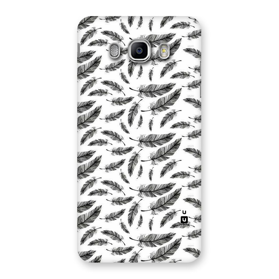 Black Feather Back Case for Samsung Galaxy J5 2016