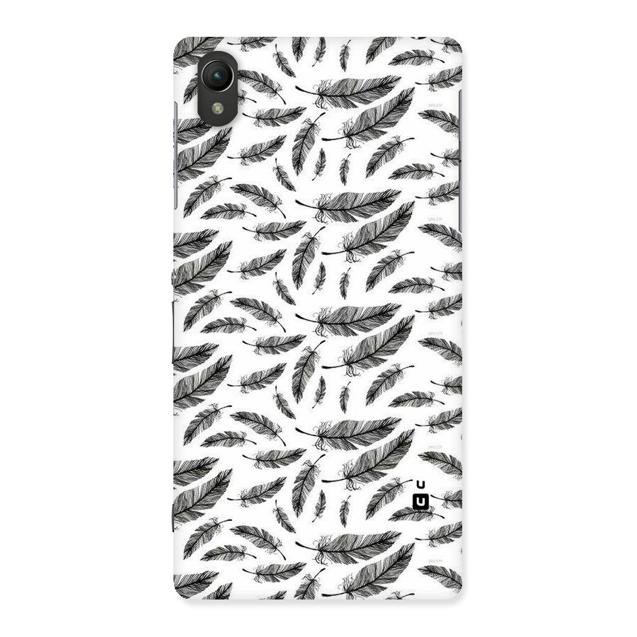 Black Feather Back Case for Sony Xperia Z2