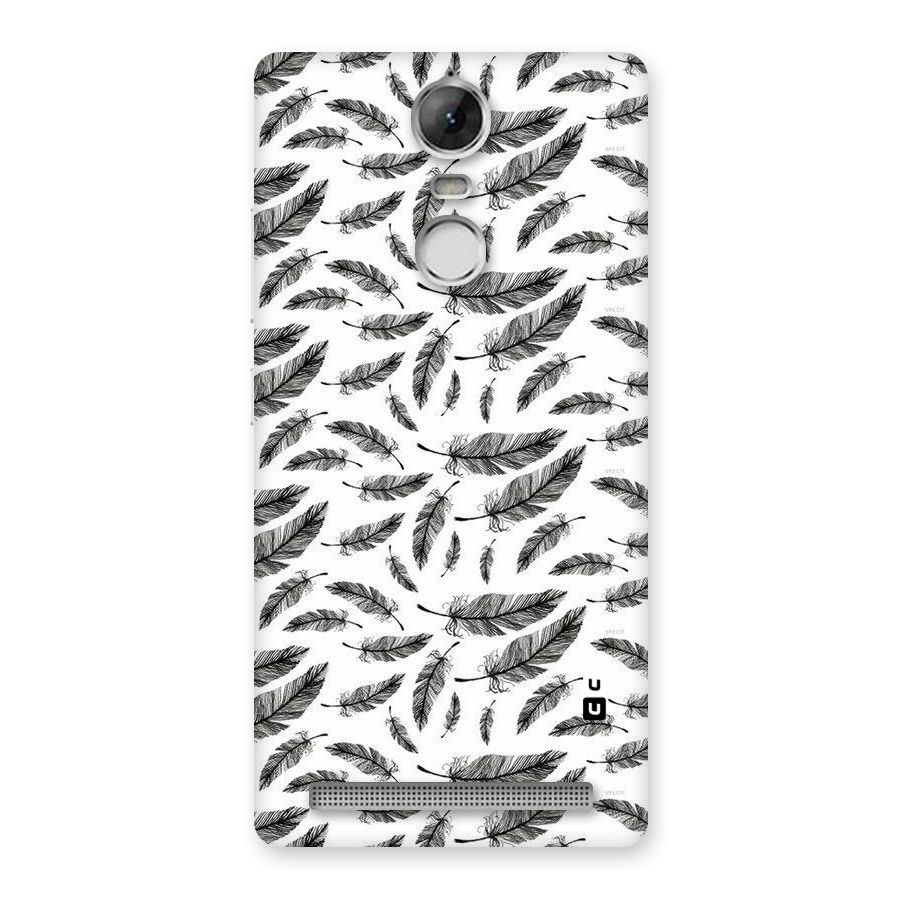 Black Feather Back Case for Vibe K5 Note
