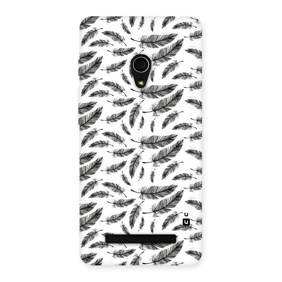 Black Feather Back Case for Zenfone 5