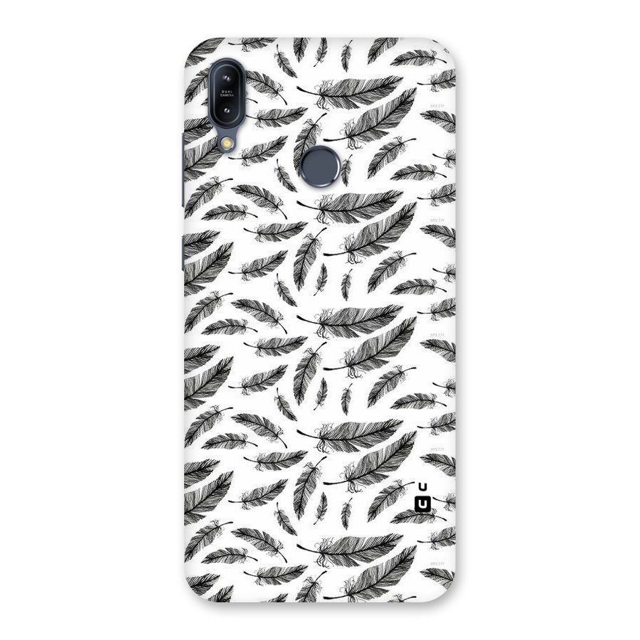 Black Feather Back Case for Zenfone Max M2