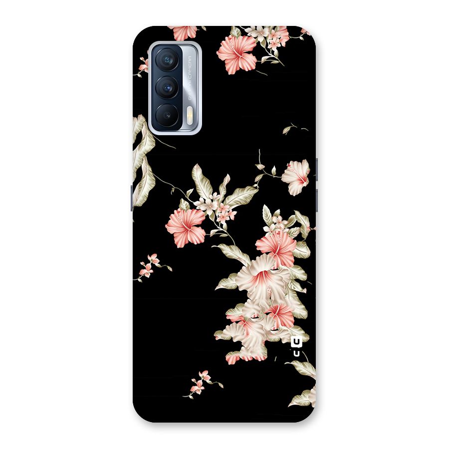 Black Floral Back Case for Realme X7