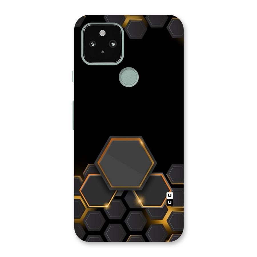 Black Gold Hexa Back Case for Google Pixel 5