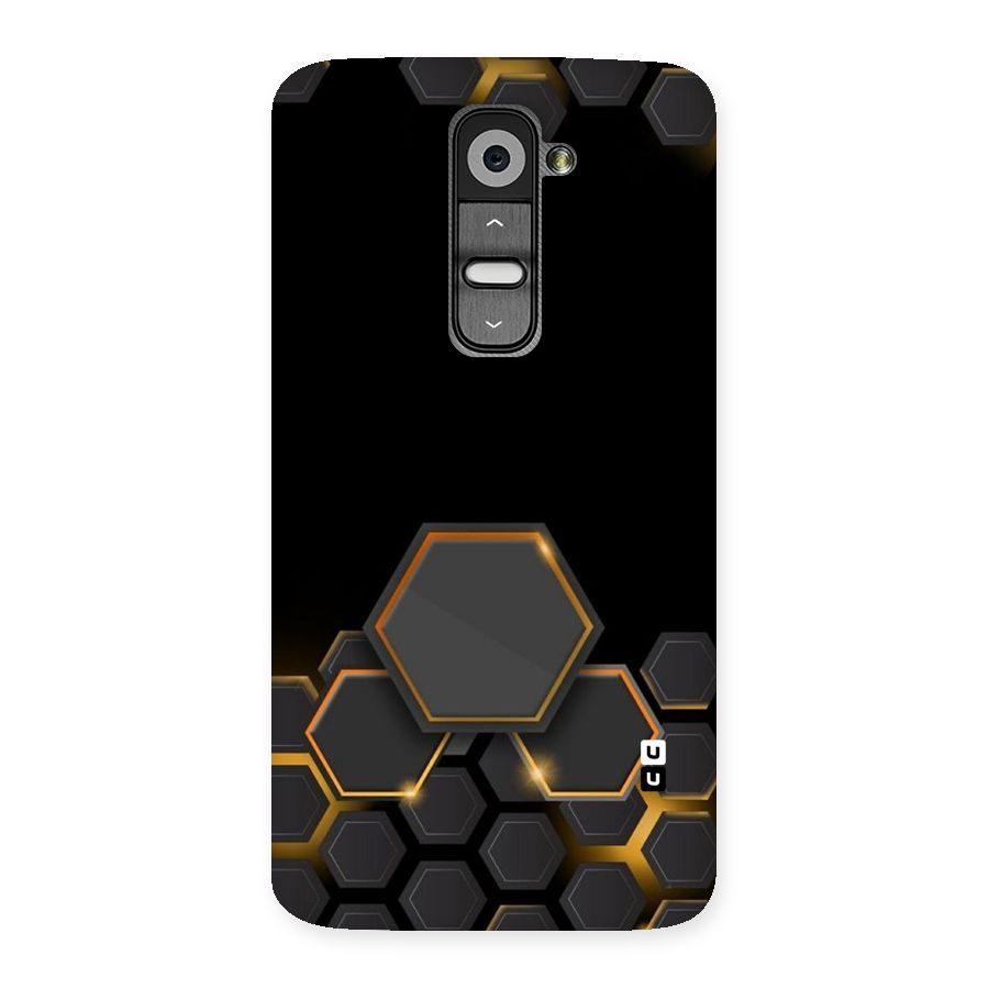 Black Gold Hexa Back Case for LG G2